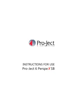 Pro-Ject 6PERSPEXSB