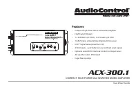AudioControl ACX-300.1
