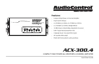 AudioControl ACX-300.4