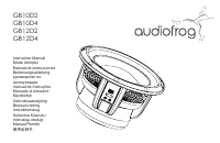 Audiofrog GB10D2