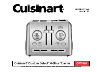 Cuisinart CPT-640P1