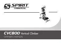 Spirit Fitness 800440