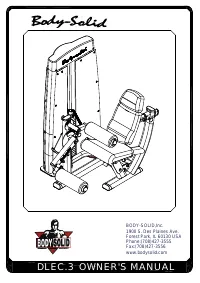 Body-Solid DLEC-SF