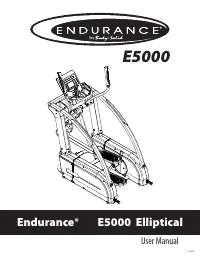 Body-Solid E5000