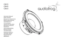 Audiofrog GB40