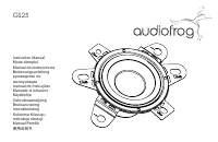Audiofrog GS25