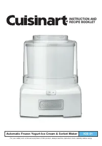 Cuisinart ICE21P1