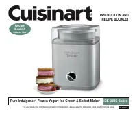 Cuisinart ICE30BCP1