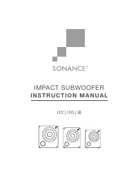 Sonance 93356