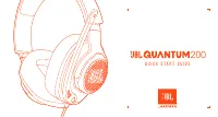 JBL JBLQUANTUM200BLKAM