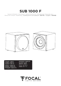 Focal JMLSUB1000FBPL