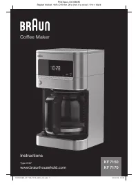 Braun KF7150BK