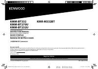 Kenwood KMR-M332BT
