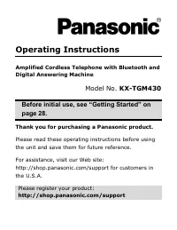 Panasonic KX-TGM430B