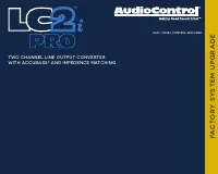 AudioControl LC2IPRO