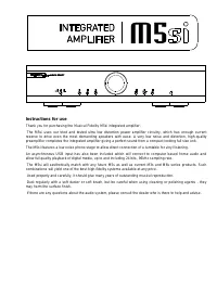 Musical Fidelity MUFIM5SIBK