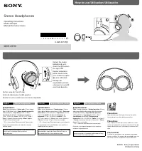 Sony MDRZX110/B