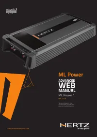 Hertz ML POWER 1