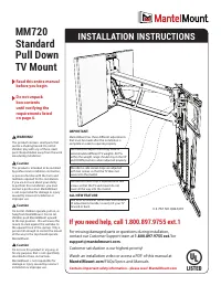 MantelMount MM720