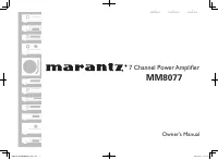 Marantz MM8077