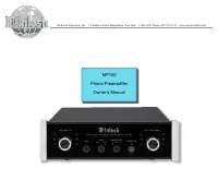McIntosh MP100