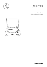 Audio-Technica AT-LP60X-GM