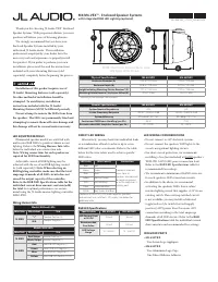 JL Audio 93411A
