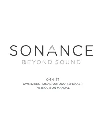 Sonance 40196