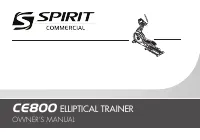 Spirit Fitness 800040