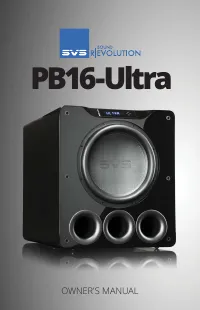 SVS PB16-ULTRA-PIANO-GLOSS