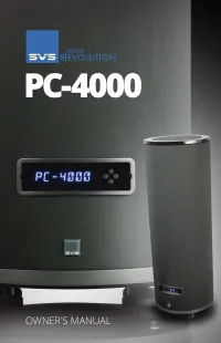 SVS PC-4000PG
