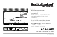 AudioControl LC-1.1500