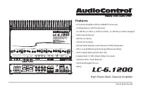 AudioControl LC-6.1200
