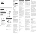 Sony SASW3