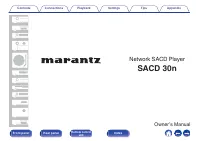 Marantz SACD30N