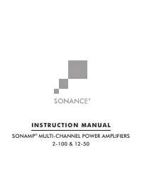Sonance 93091