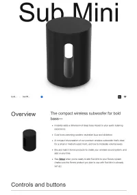 Sonos SUBM1US1