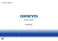 Onkyo TX-NR6100