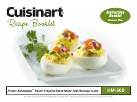 Cuisinart HM90BCS
