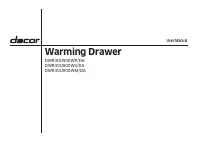 Dacor DWR30U900WM/DA