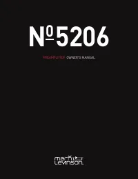 Mark Levinson NO5206