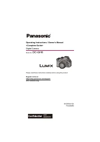 Panasonic DC-GH6BODY