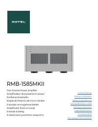 Rotel FR01287