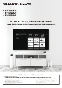 Sharp 4T-C50EL8UR