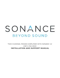 Sonance 93542