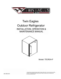 Twin Eagles TEOR24-G