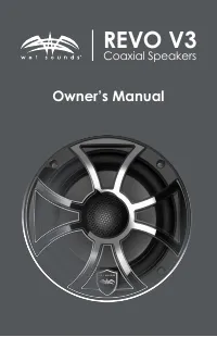 Wet Sounds REVO 6 XS B SS V3