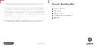 Ninebot Kickscooter Air T15