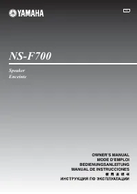 Yamaha NS-F700