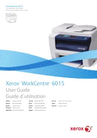 Xerox WorkCentre 6015